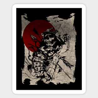 Japanese Dead Samurai Japan Warrior Swordsman Magnet
